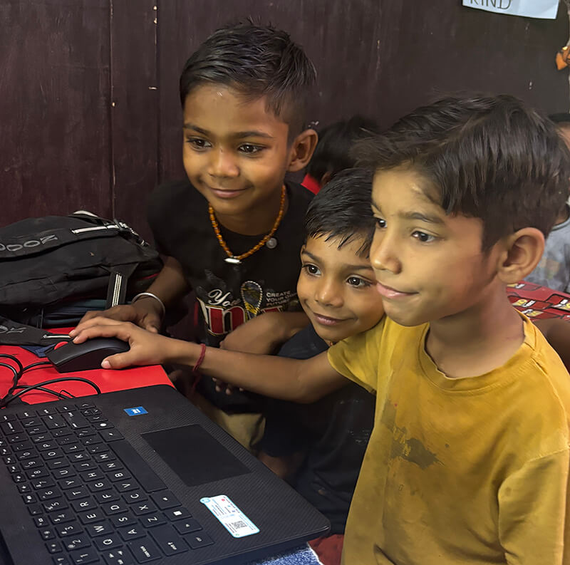 Children at a Vision Unlimited After School Club